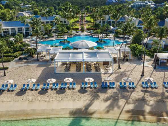 The Westin St. John Resort Villas Aerial View