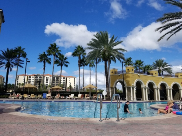 Hilton Grand Vacations at Tuscany Village Pool Area