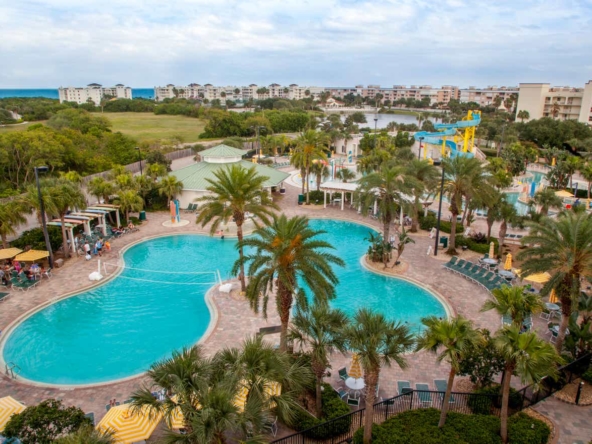 Holiday Inn Club Vacations Cape Canaveral Beach Resort Aerial