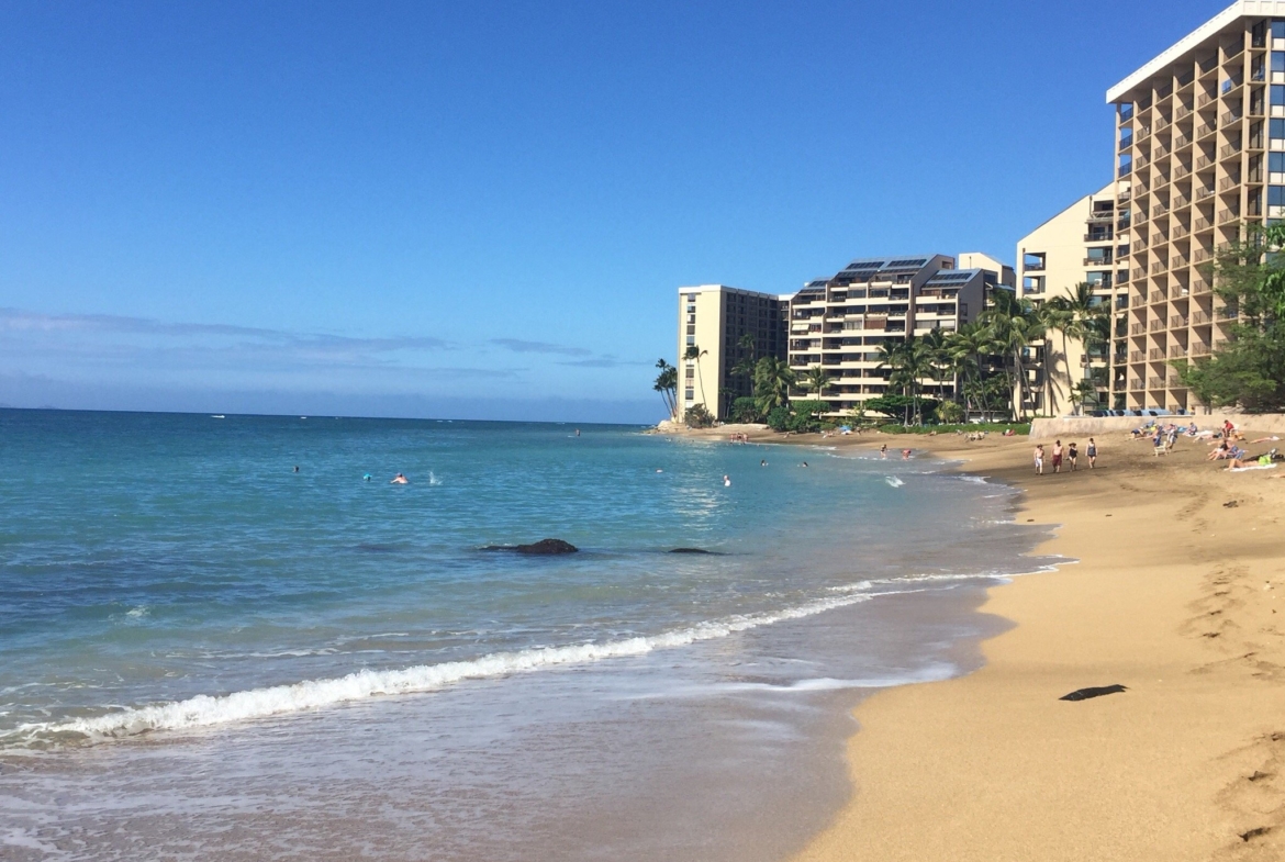 Kahana Beach Resort Beach