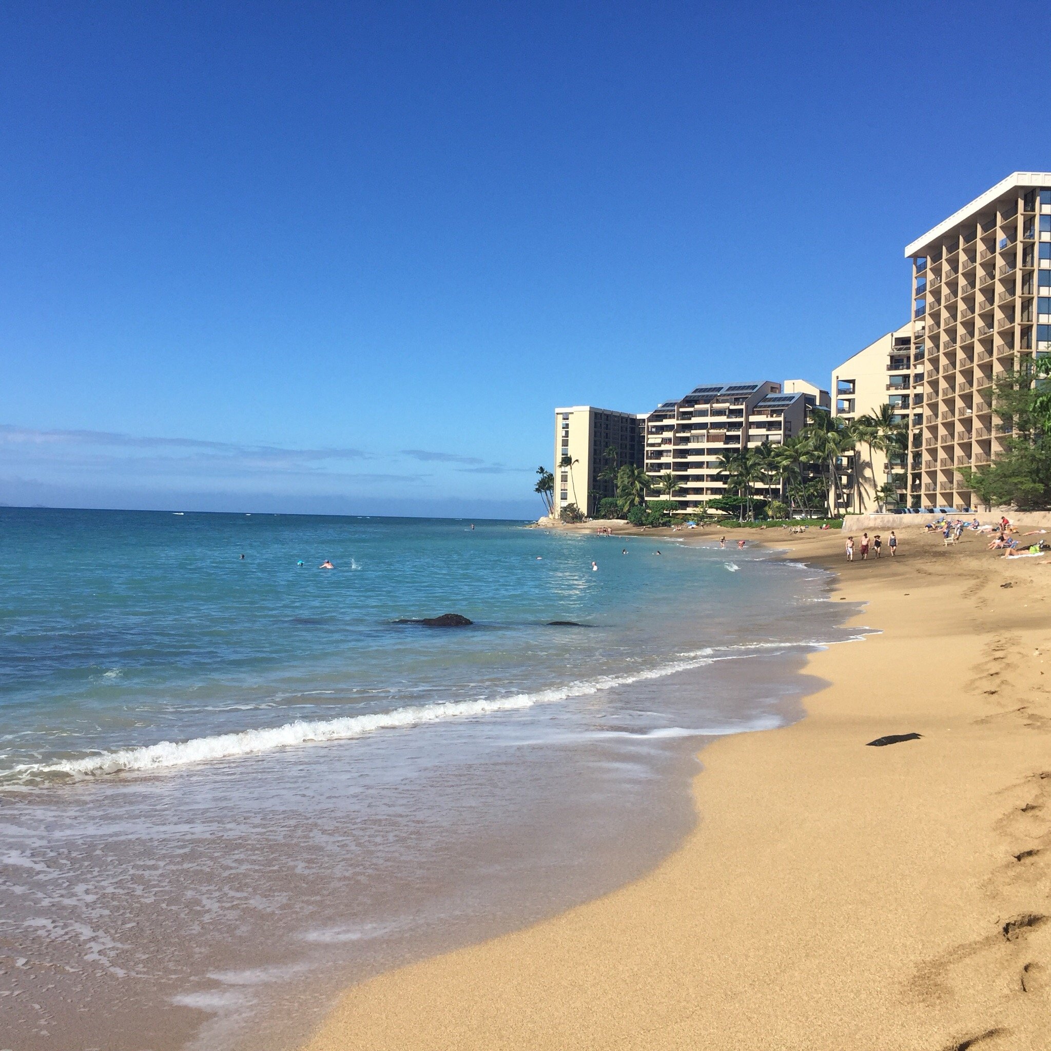 Kahana Beach Resort Beach