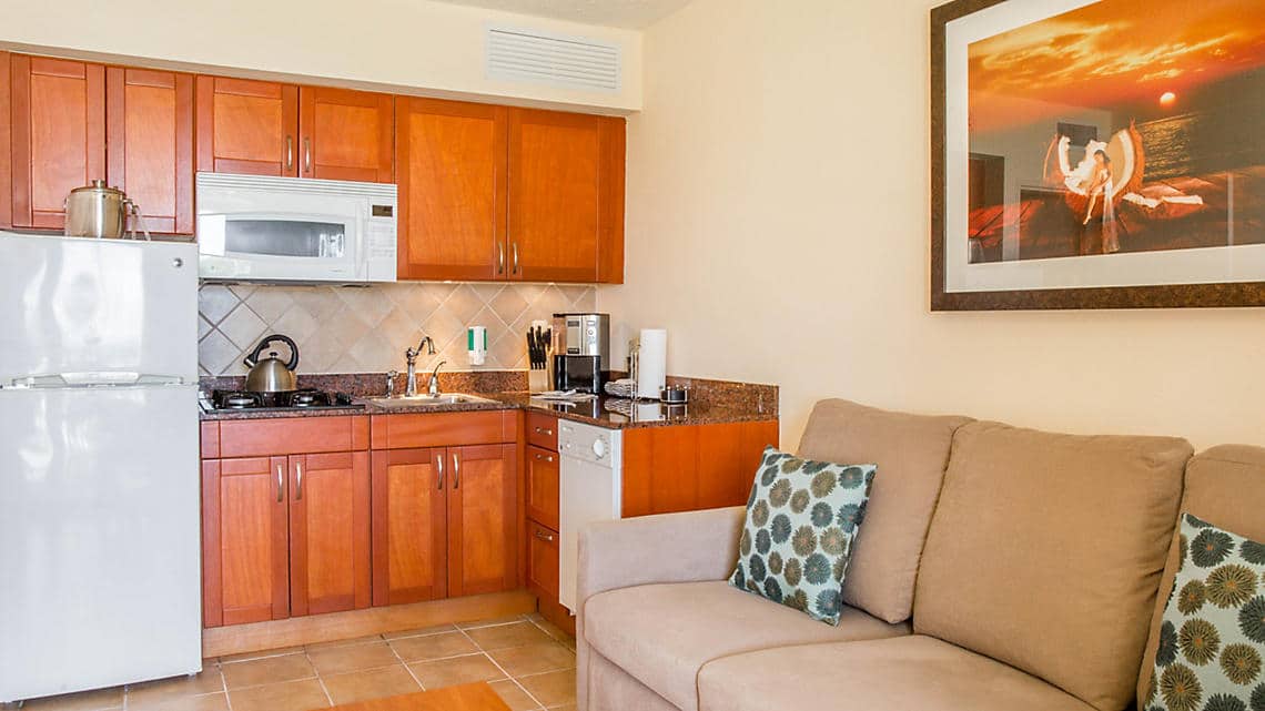 La Cabana Beach and Racquet Club Aruba One Bedroom Living