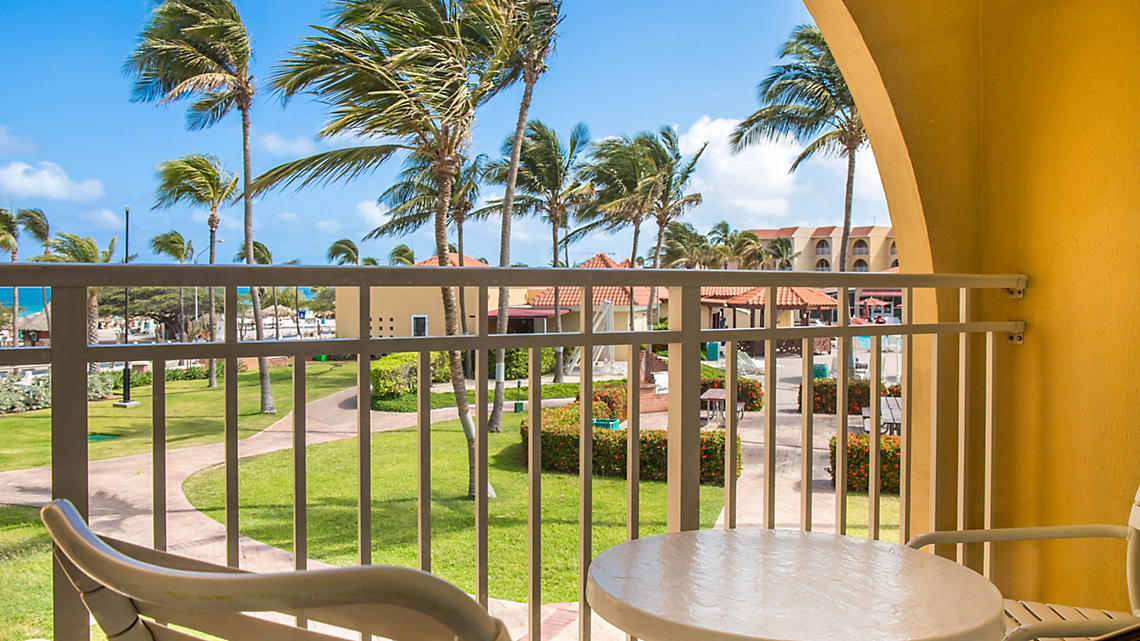 La Cabana Beach and Racquet Club Aruba Patio