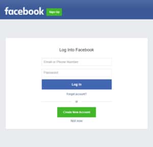 Register by Facebook