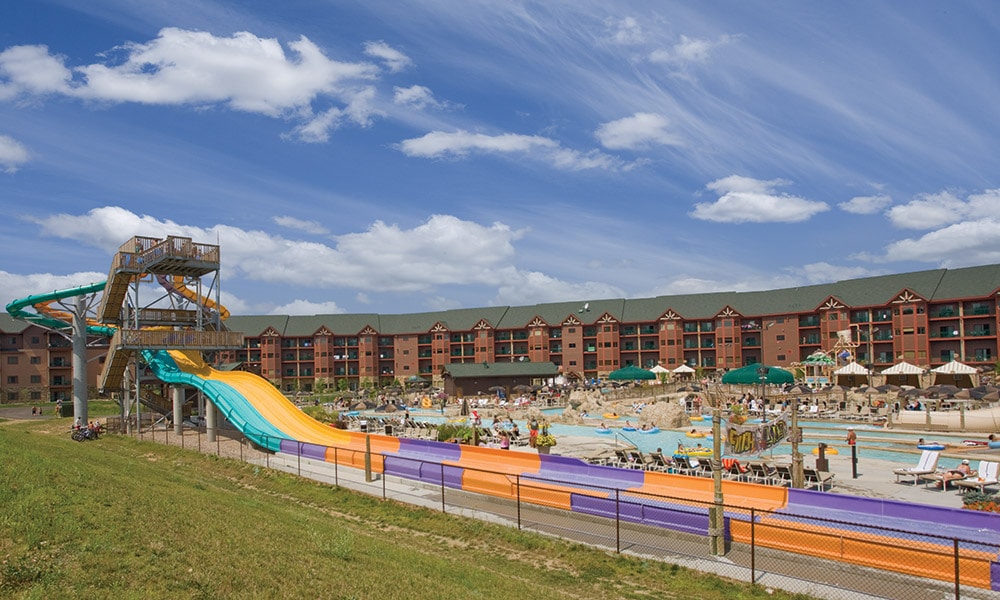 Club Wyndham Glacier Canyon Water Slide