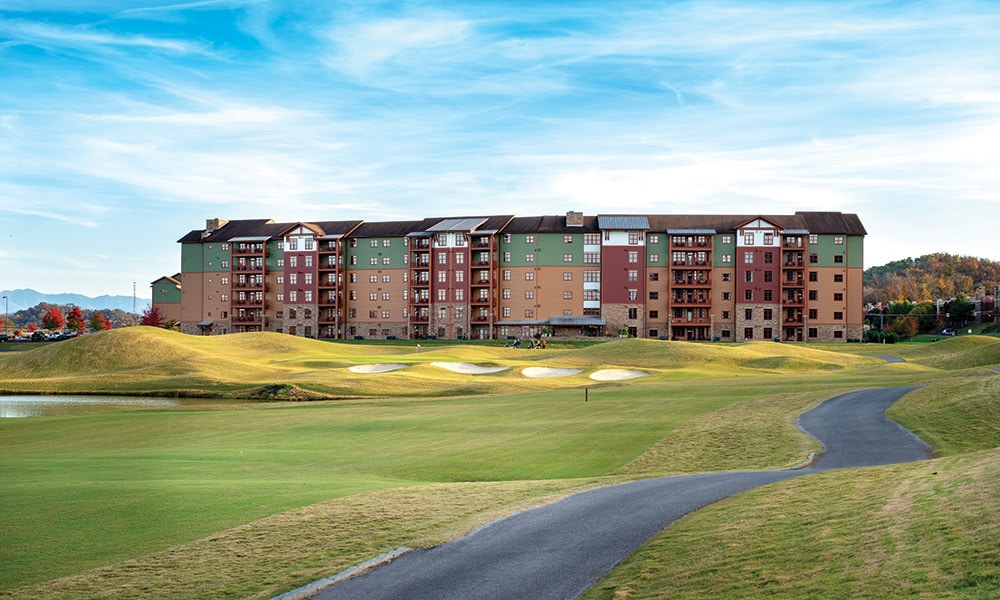 Club Wyndham Great Smokies Lodge Building