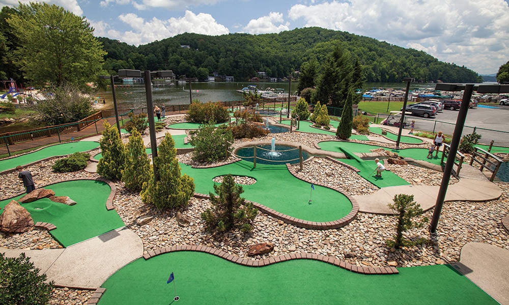 Club Wyndham Resort at Fairfield Mountains Mini Golf