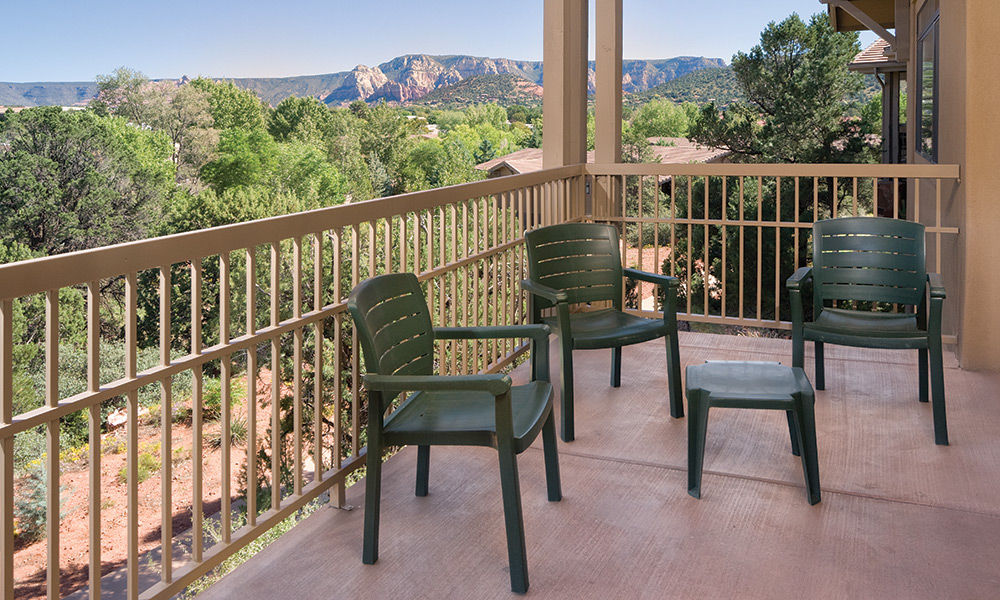 Club Wyndham Sedona Balcony