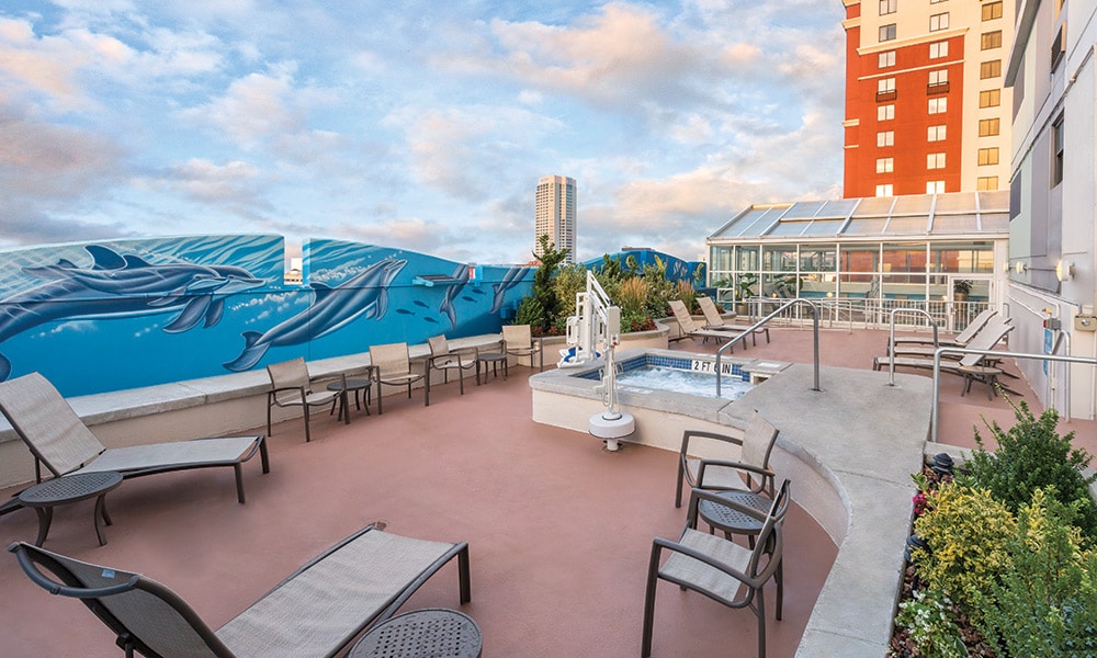 Club Wyndham Skyline Tower Jacuzzi