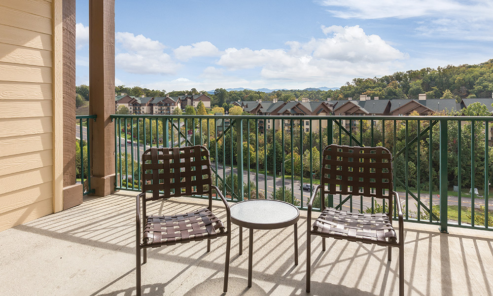 Club Wyndham Smoky Mountains Balcony