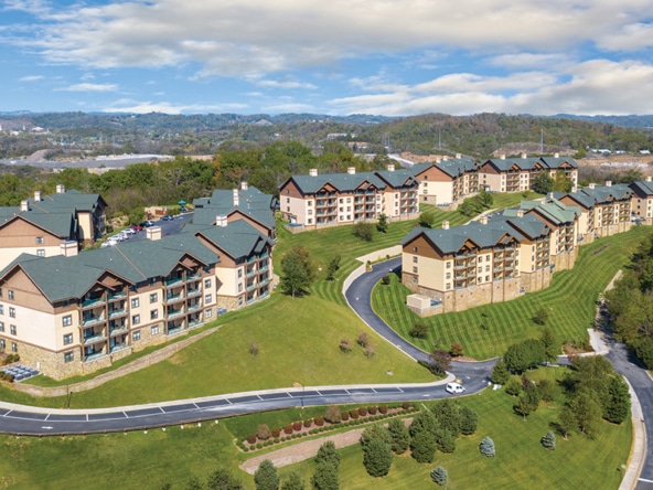 Club Wyndham Smoky Mountains Exterior Aerial