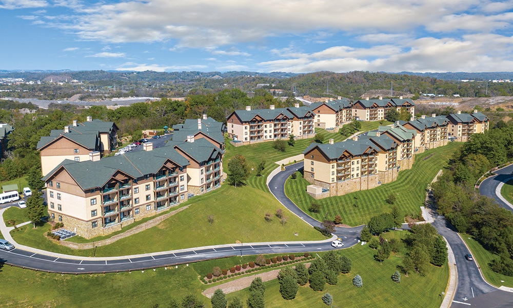 Club Wyndham Smoky Mountains Exterior Aerial