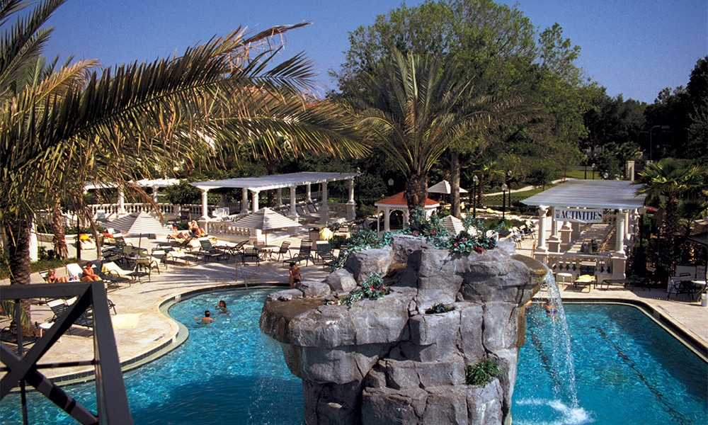 Club Wyndham Star Island Pool Area