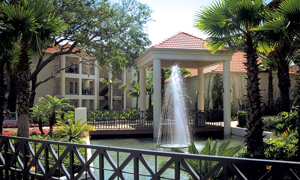 Club Wyndham Star Island Water Feature