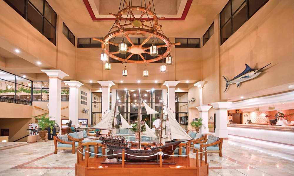 El Cid Marina Beach Hotel and Yacht Club Lobby