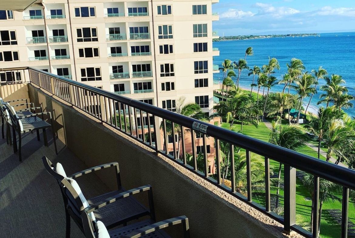 Marriotts Maui Ocean Club Balcony