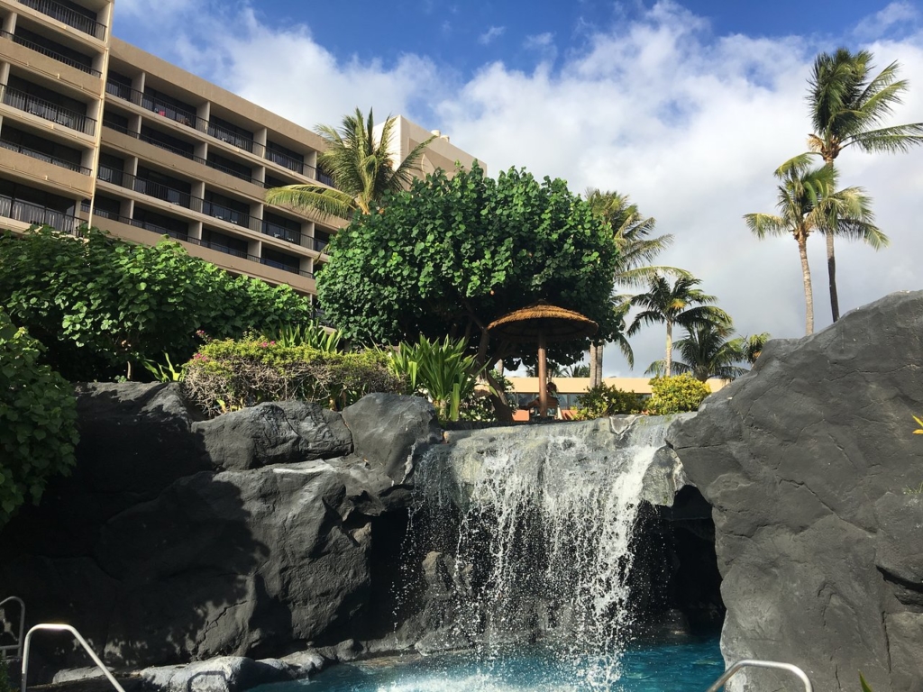 Marriotts Maui Ocean Club Water Feature