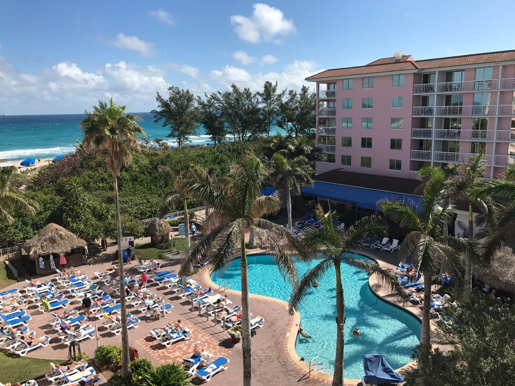 Palm Beach Shores Resort and Vacation Villas Aerial