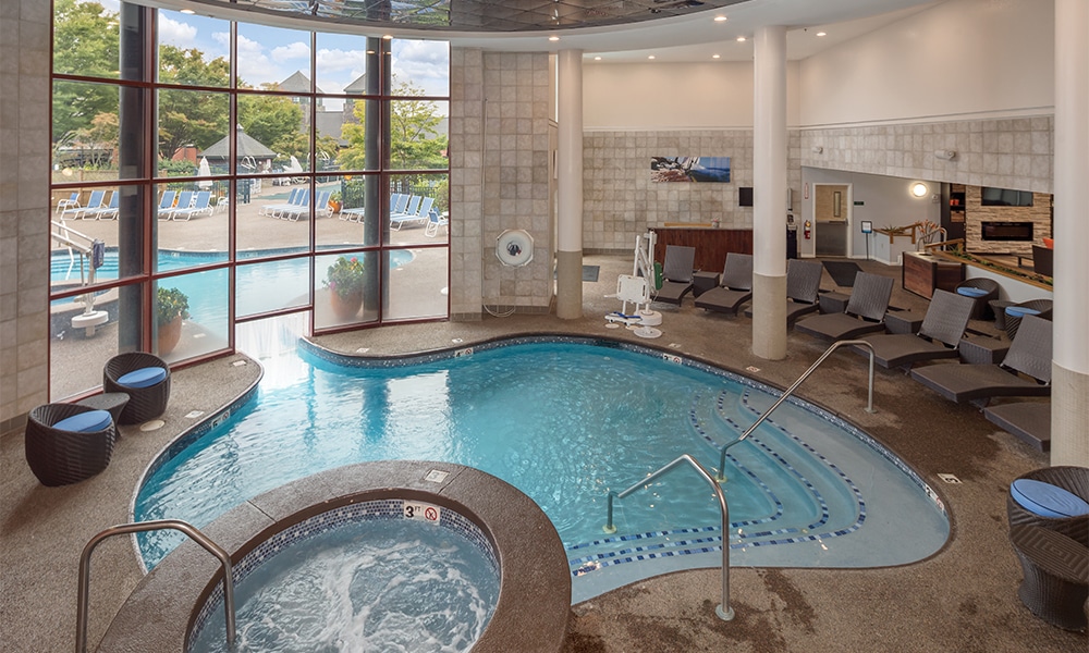 Wyndham Long Wharf Resort Indoor Pool Area