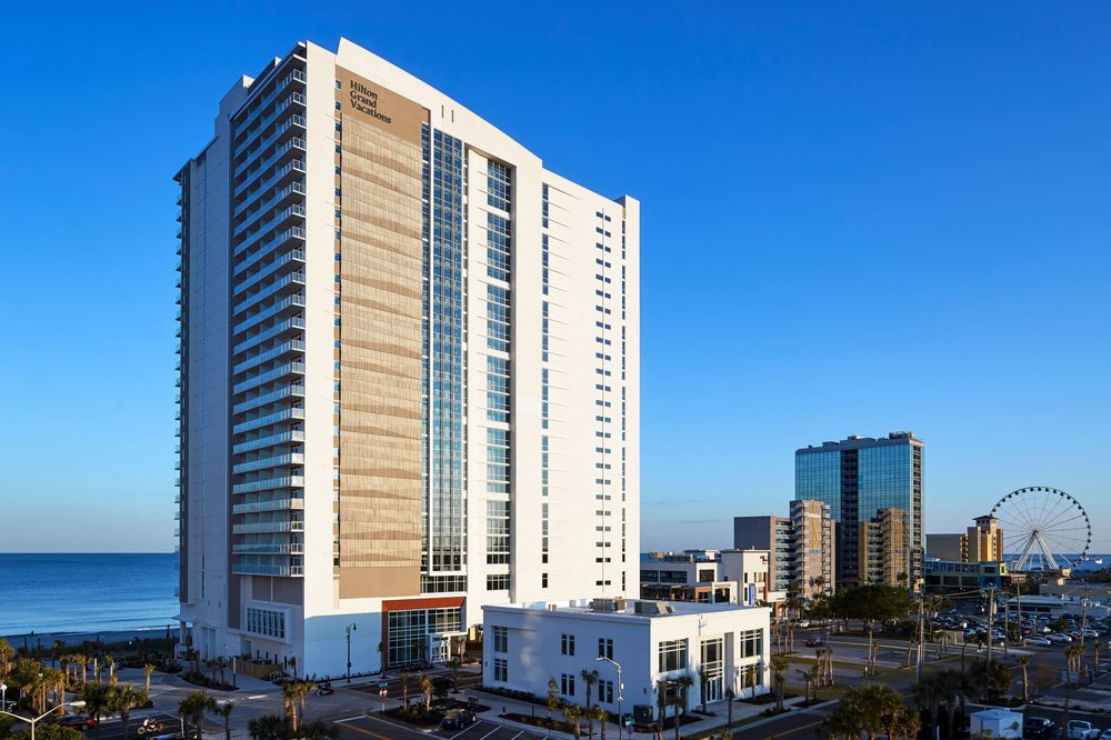 Ocean Enclave By Hilton Grand Vacations Building Exterior Myrtle Beach