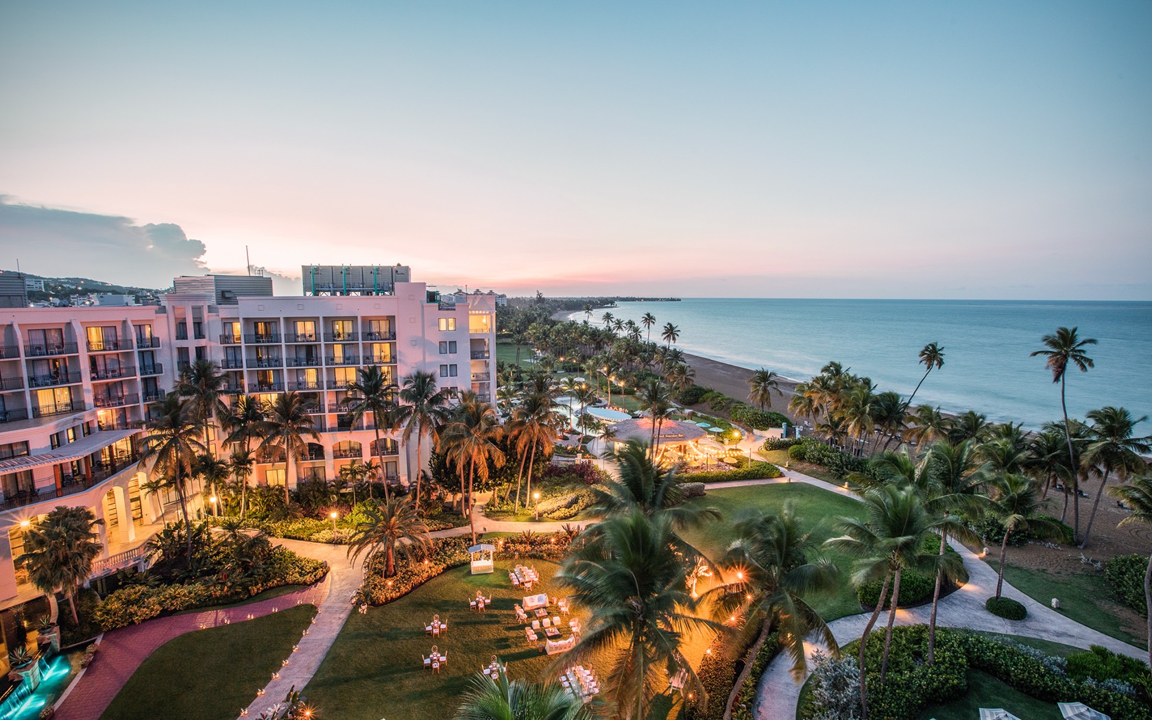 Rio Mar Beach Resort Dusk