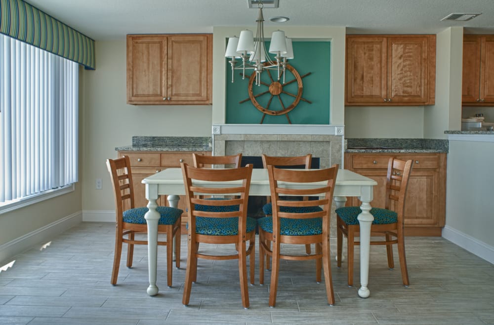 The Ocean Club On Smugglers Beach Kitchen Table