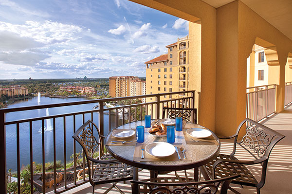 Club Wyndham Bonnet Creek Balcony