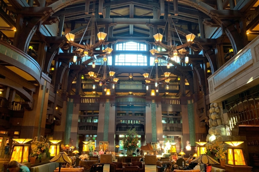 Disney’s Grand Californian Resort Lobby Area