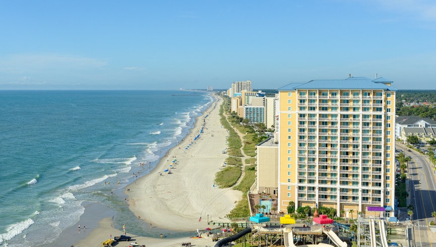 exterior view of westgate myrtle beach