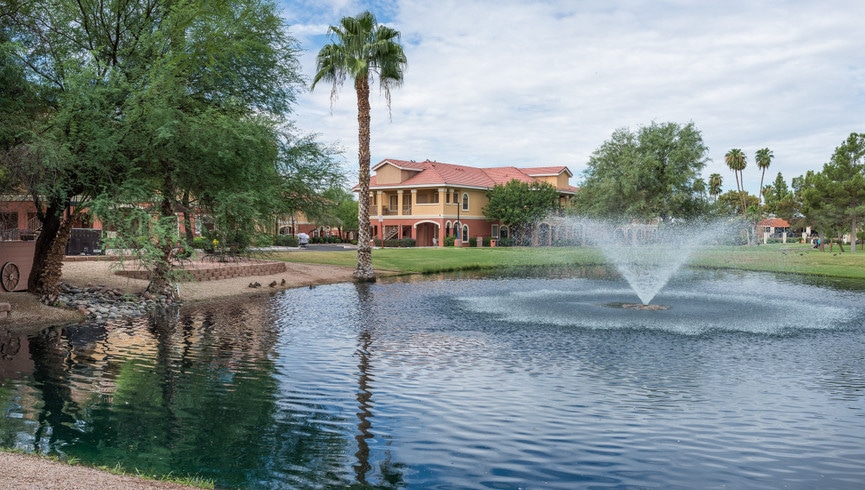 lake view of westgate painted mountain