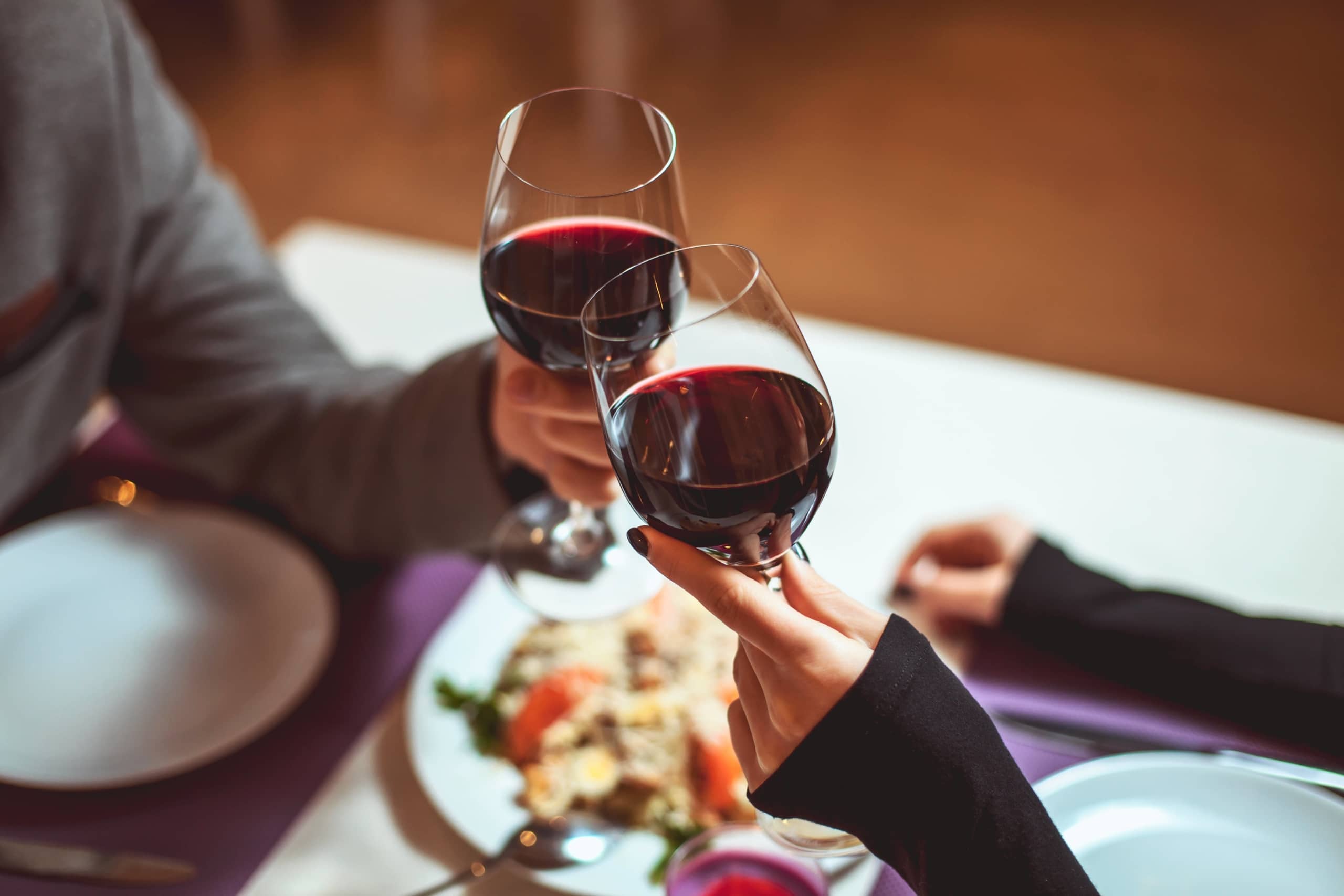 Couple Drinking Wine