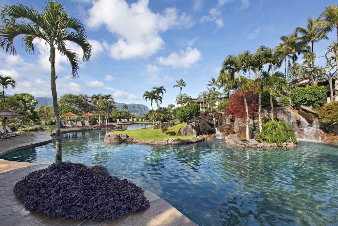 hanalei bay resort pool