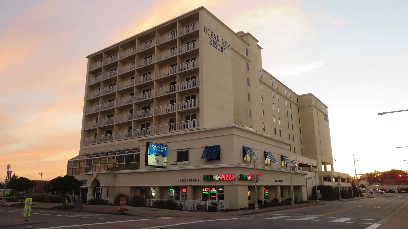 virginia beach timeshares ocean key resort building exterior