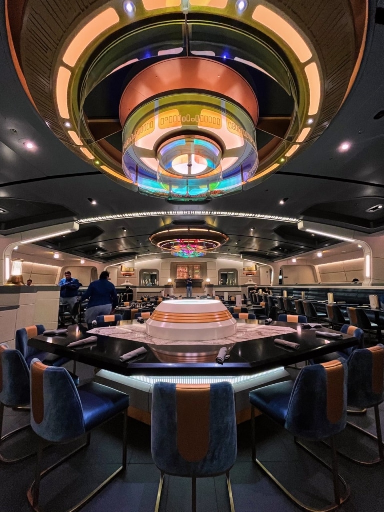 Star Wars Galactic Starcruiser Dining Room