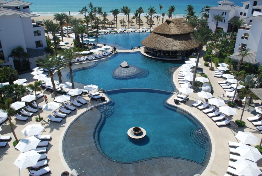 Cabo Azul Resort and Spa, pool view, Diamond Mexico, Hilton Grand Vacations Club