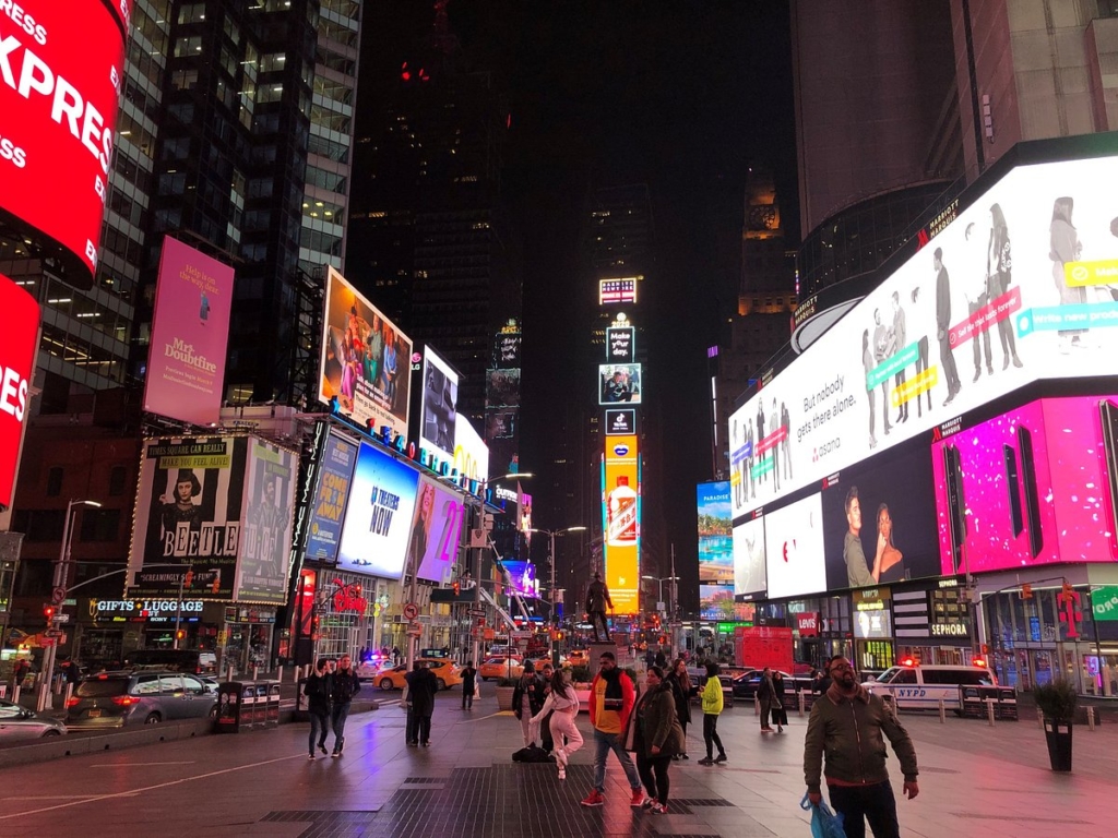 time's square new year's eve