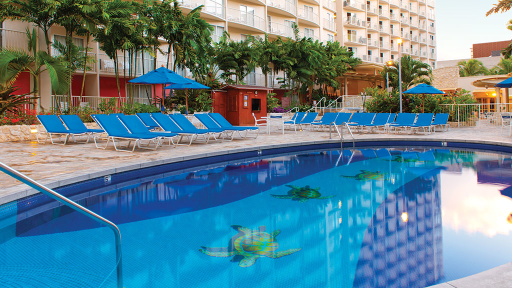 Club Wyndham At Waikiki Beach Walk Pool Area
