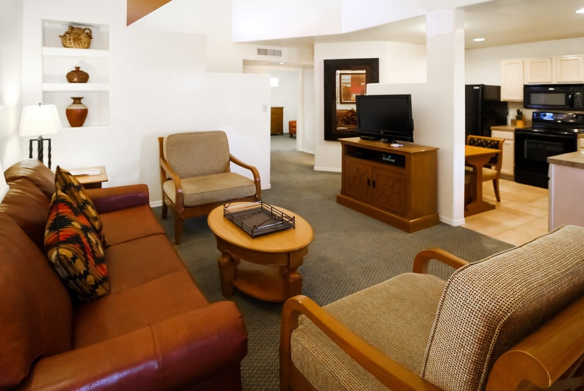 living room 2 at villas of cave creek