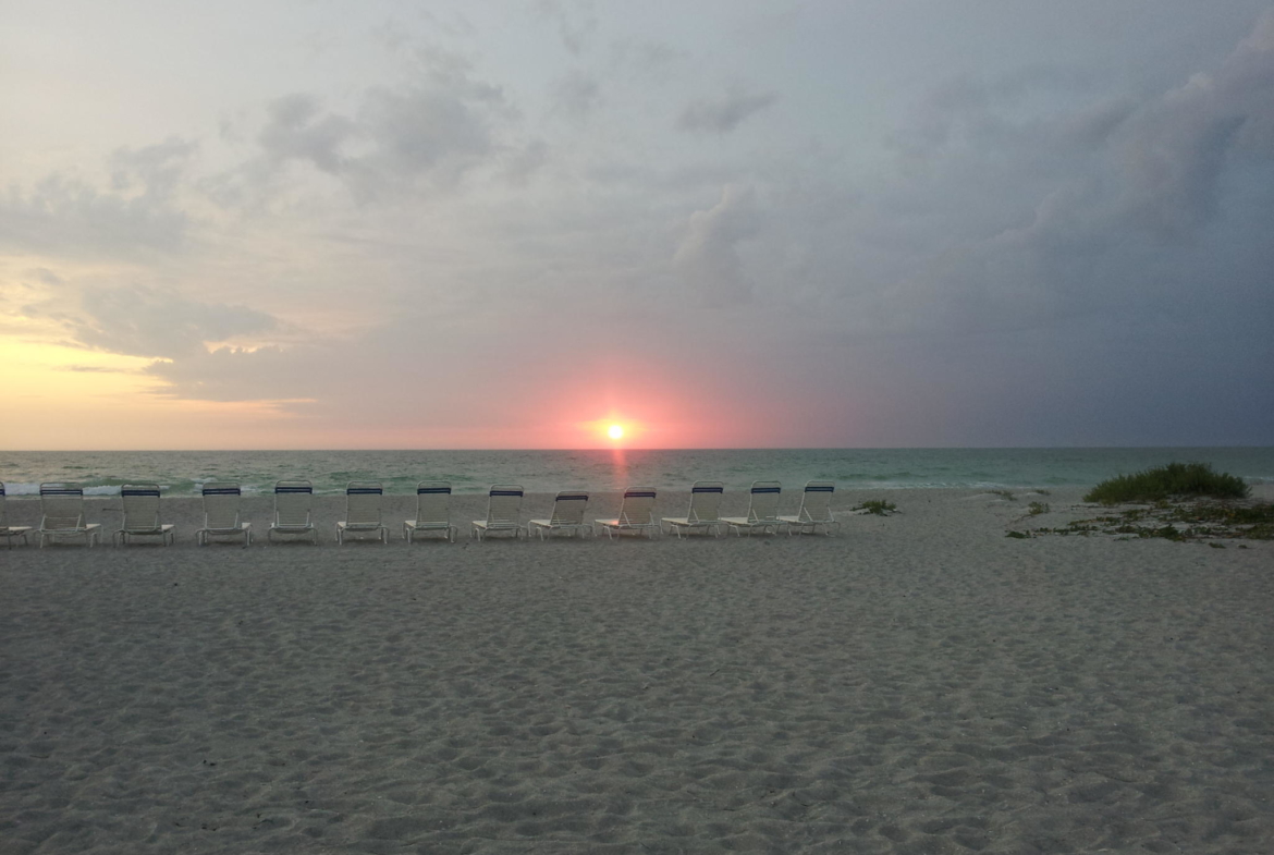 Gulf Tides of Longboat Key sunset