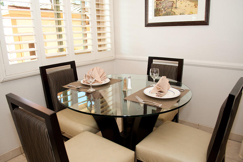 Laguna Shores dining room