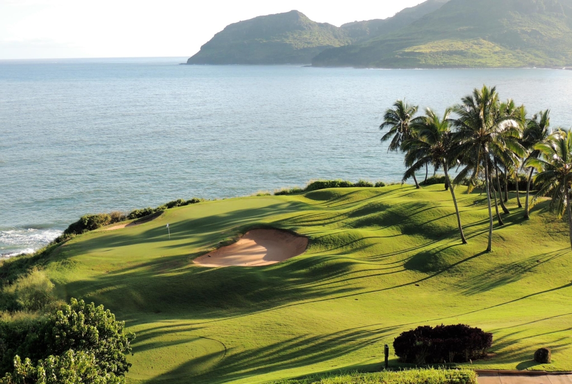 Marriott's Kauai Lagoons - Kalanipu'u golf view