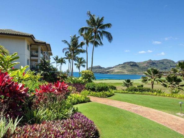 Marriott's Kauai Lagoons - Kalanipu'u view