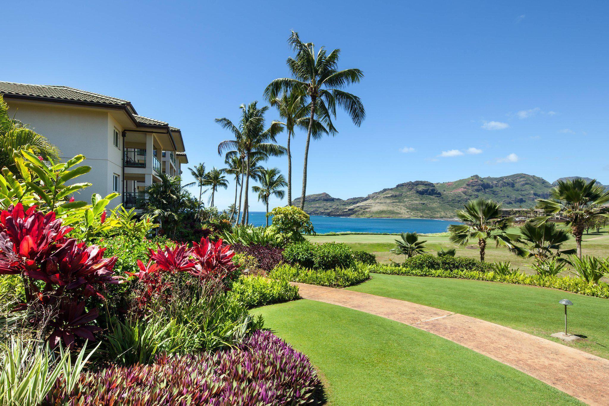 Marriott's Kauai Lagoons - Kalanipu'u view