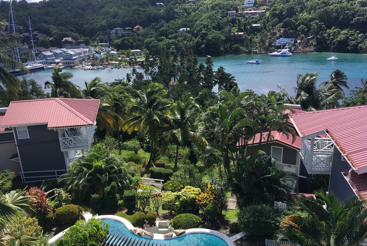 Oasis Marigot view