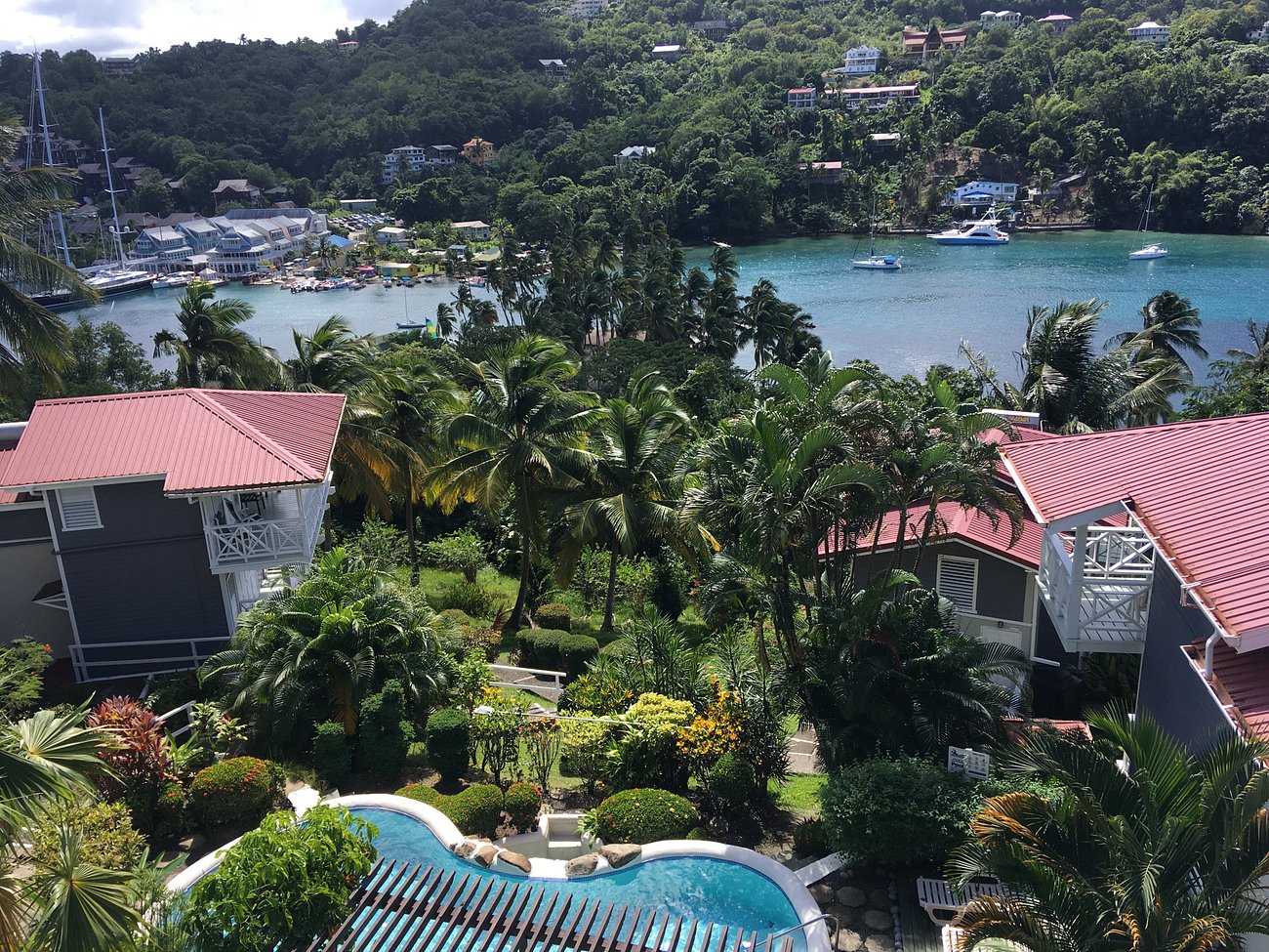 Oasis Marigot view