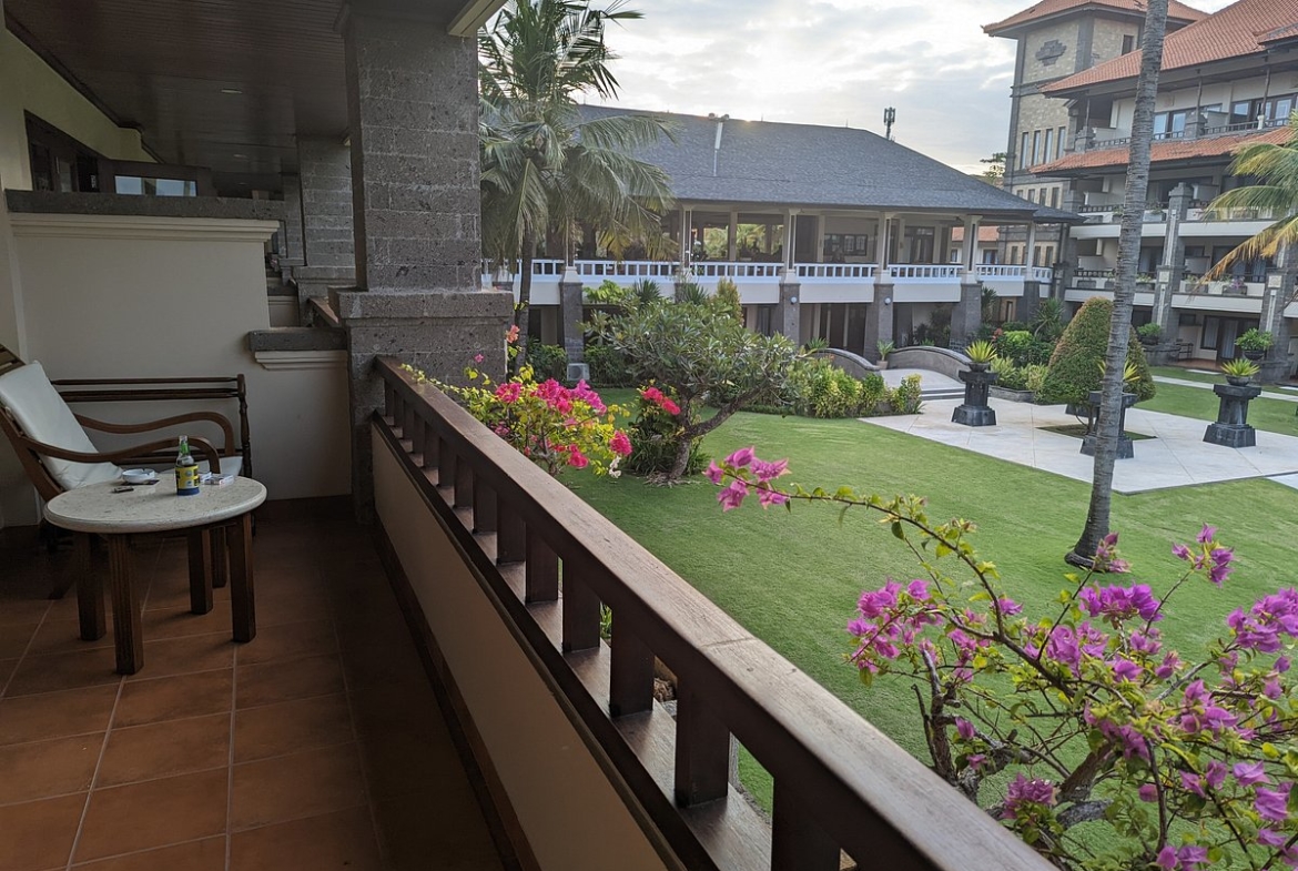 Peninsula Beach Resort balcony