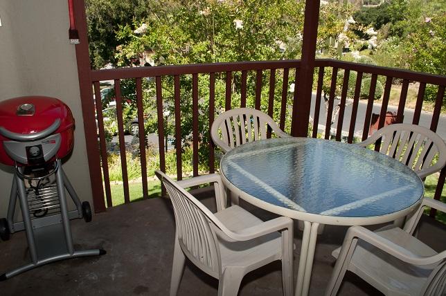 San Diego Country Estates balcony