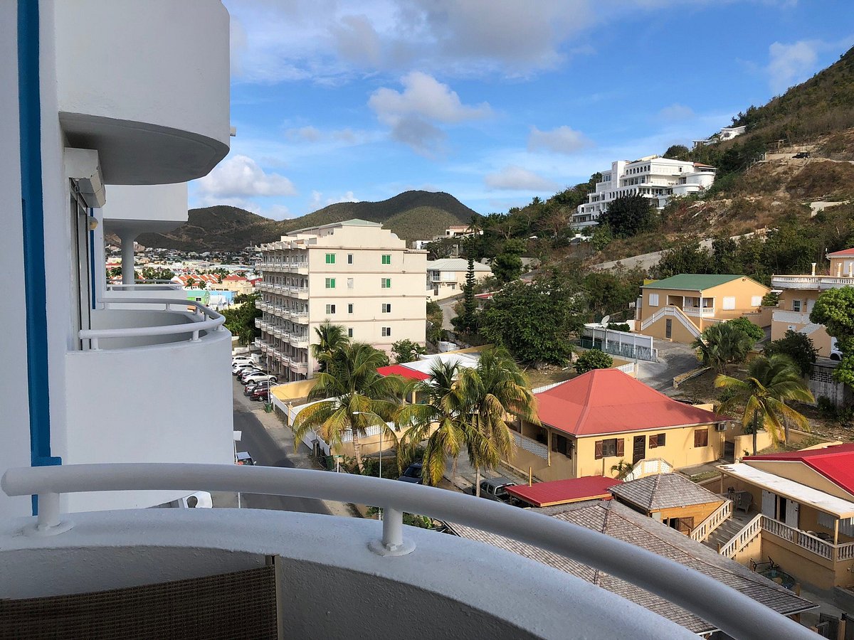 Atrium Resort On Simpson Bay Beach view