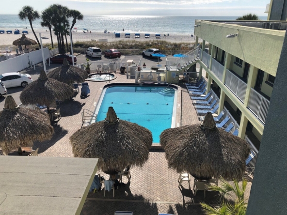 Commodore Beach Club pool view