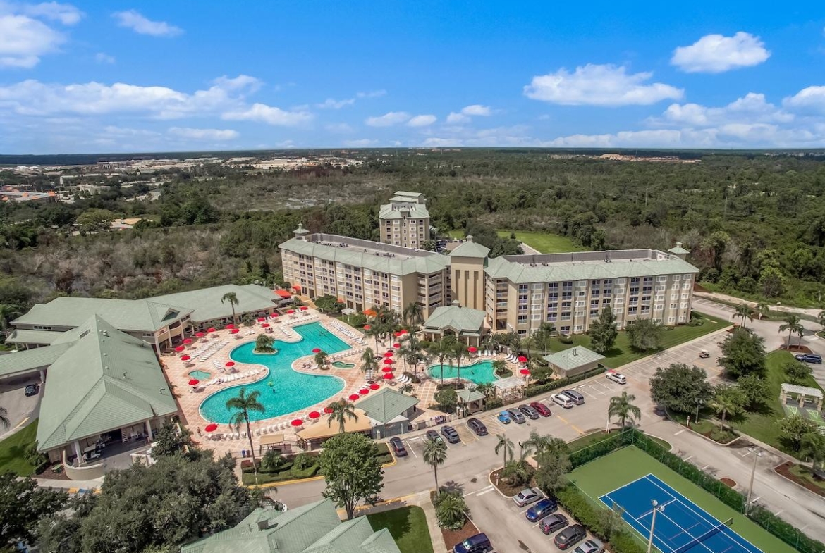 Silver Lake Resort Aerial View